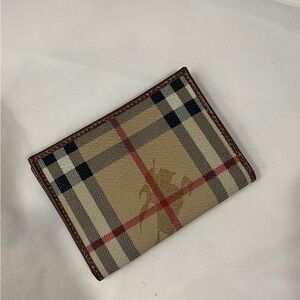 Burberry Haymarket Wallet